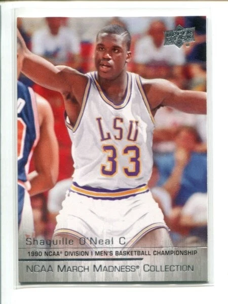 2014-15 Upper Deck NCAA March Madness Collection #SO-1 Shaquille O'Neal 🏀 LSU - Image 1 of 1