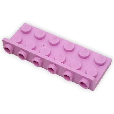 Lego Platte 64570 1x Modified 2x6 with 1x6 Inverted Side Bright Pink Ersatzteil - Bild 1 von 4