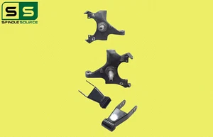 2/1-2" Drop Kit Spindles+Shackles FOR 88-91 Chevy GMC C1500 W/1.0 ROTORS STD CAB - Picture 1 of 2