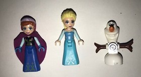 Lego Minifigure Disney: Elsa DP015 Anna DP016 Olaf DP017  41062