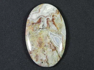 Natural Crazy Lace Agate Oval Cabochon Jewelry Making Stone 32X51X06 MM - Picture 1 of 7