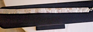 Wunderschönes Omega-Armband Sterlingsilber Diamantschliff ist ein wunderbares Geschenk. - Bild 1 von 15