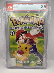 Pokemon:  The Electric Tale of Pikachu #1 Graded PSA 3.5 1999, VIZ Comics, 11th - Picture 1 of 2