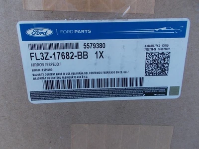 Nuevo espejo retrovisor lateral derecho Ford OEM FL3Z-17682-BB Foto 1 de 3