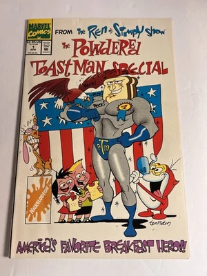 The Ren & Stimpy Show The Powdered Toast Man Special #1 Marvel Comics VF/NM - Image 1 of 2