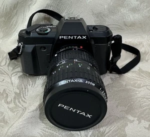 Pentax P30n 35mm SLR Camera With Smc Pentax 28-80mm Lens - Working - EXC Cond - Picture 1 of 18