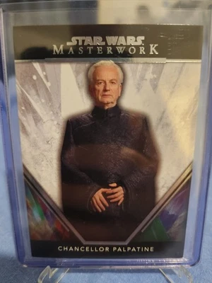 2025 Topps Star Wars Masterwork White Base Parallel - Chancellor Palpatine - Image 1 of 2