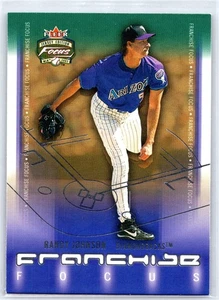 RANDY JOHNSON 2003 Fleer Focus Jersey Edition Franchise HOF Diamondbacks #2 - Picture 1 of 2