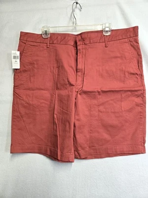 Pantalones Cortos Chinos IZOD Elastizados en Agua Salada Para Hombre 38 x 9.5 Estilo Coral Nuevos con Etiquetas Foto 1 de 2