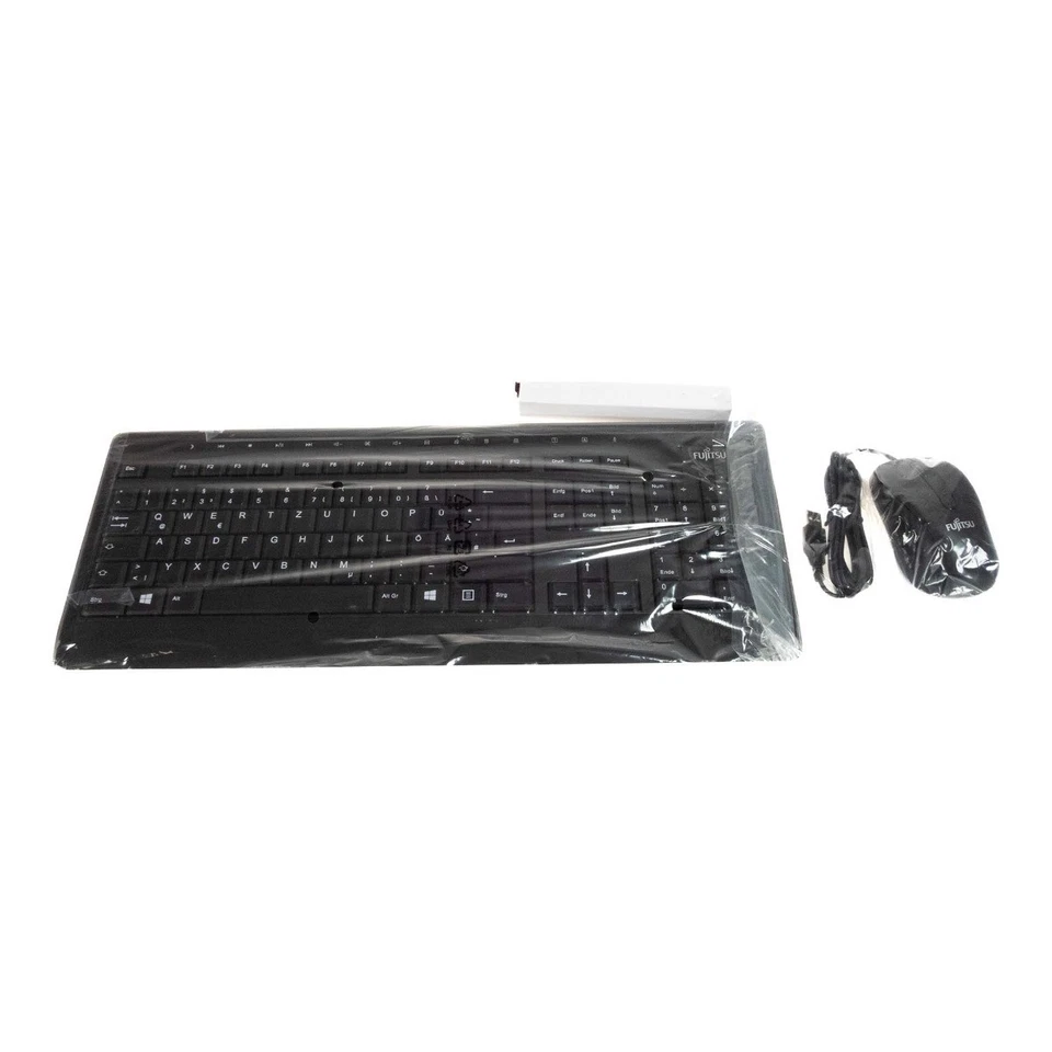 Tastiera + Mouse Fujitsu S26381-H1608-A451 KB900 M520 Qwertz De USB - Immagine 1 di 2