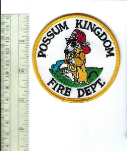 Possum Kingdom (Palo Pinto County) TX Texas Fire Dept. hat/vest patch - NEW! - Picture 1 of 1