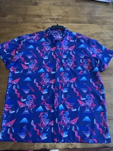 RETRO RIFLE - T. REX Prehistoric Purple. Sold Out. 2XL Shirt - Picture 1 of 2