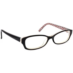 Gafas Kate Spade Sheba SS6 pulidas negras semi marco ojo de gato 53[]16 135 - Imagen 1 de 8