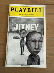Jitney Off Broadway Playbill April 2000 August Wilson - Picture 1 of 1