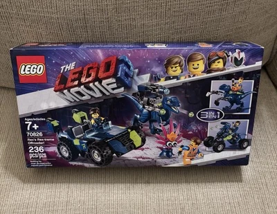LEGO 70826 The LEGO Movie 2: Rex's Rex-treme Offroader! NEW Sealed 2019 - Image 1 of 3