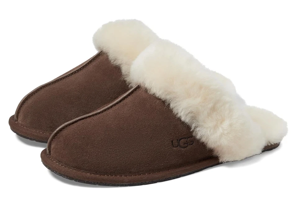 UGG Scuffette II Espresso Women's Slip-On Slipper, US Size 8 - Brown