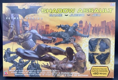 Batman Begins Shadow Assault Board Game Mattel 2005 G9144 Complete - READ DESCR - Image 1 of 4