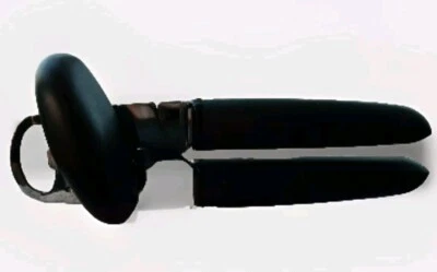 "Abridor de latas OXO vintage empuñaduras negras manuales 6-1/4"""  Foto 1 de 4