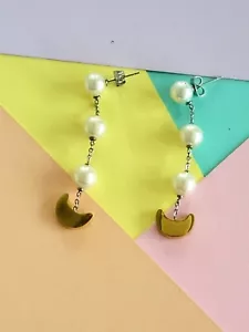Sailor Cosplay Moon PGSM Earrings Orbs Star Pearl Custom Doll Prop Anime - Picture 1 of 3