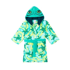 Kids Swim Coverup with Hood - Boys & Girls Soft Robe - Picture 1 of 3