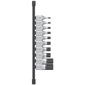 Milwaukee 4932480853 | Juego de enchufes de brocas hexagonales métricas de accionamiento de 10 piezas 1/2" - Clasificación de impacto - Imagen 1 de 1