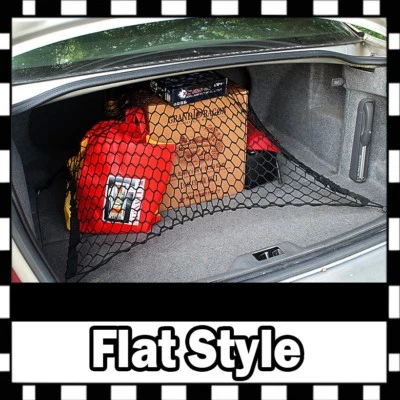 Red de Carga Estilo Piso Plano Universal Nylon Malla Elástica Hatchback Maletero SUV Trasero Foto 1 de 2