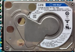 WD30NMVW-11C3NS2 S/N: WXJ1E WESTERN DIGITAL 3TB MALAYSIA OCT-2015 - Afbeelding 1 van 1