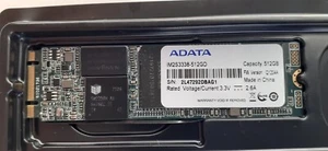 Adata 512GB M.2 2280 SATA Solid State SSD B+M Key - Picture 1 of 1