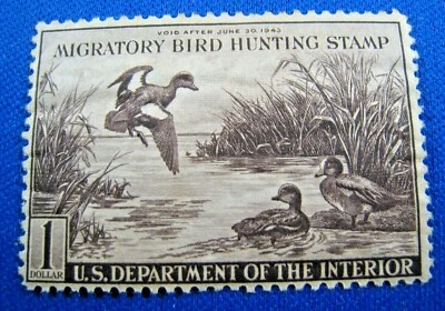 UNITED STATES -1942 - SCOTT # RW9    MNH   (stp64) - Image 1 of 3