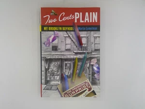 Two Cents Plain Graphic Novel: My Brooklyn Boyhood Hardcover Martin Lemelman - Imagen 1 de 2
