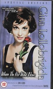 Where the Hot Wind Blows (PAL UK IMPORT CLAMSHELL VHS) Gina Lollobrigida