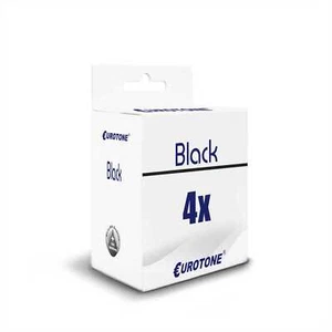 4x Europcart Tinte Alternative f�r HP C-5058A 90 mit je ca. 400 ml Tinte Black - Bild 1 von 3