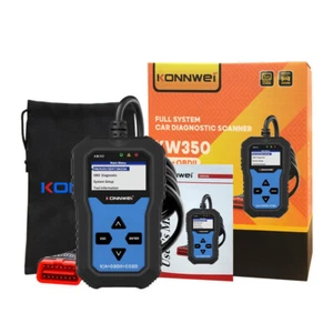 KW350 OBD2 OBDII Scanner Car Diagnostic Tester For VW Audi Car SAS SRS ABS TPS - Picture 1 of 6