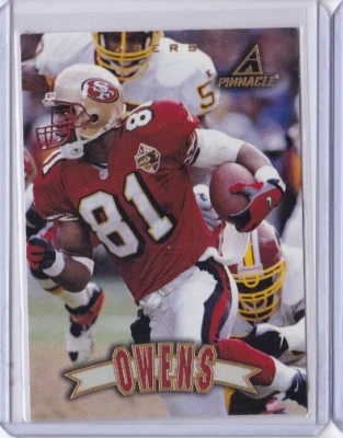 1997 PINNACLE #27 TERRELL OWENS San Francisco 49ers HOF (ID8) - Image 1 of 2