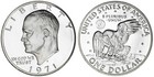 1971 S $1 40% Silver Proof  Eisenhower Dollar