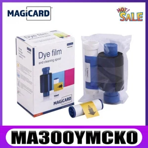 Pack 1/2/3/4 MA300YMCKO Magicard ruban couleur 300 imprimé pour Enduro, Rio Pro - Photo 1/9