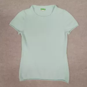 J. T-shirt girocollo manica corta cashmere donna media verde menta primavera 4k164 - Foto 1 di 23