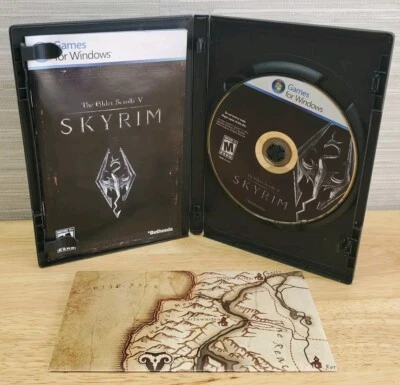 The Elder Scrolls V Skyrim PC DVD Games for Windows W/Map Key Not Working  - Image 1 of 4