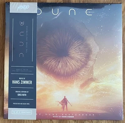 The Dune Sketchbook - Hans Zimmer - Mondo 3LP, First Press, factory sealed M/M ! - Bild 1 von 3