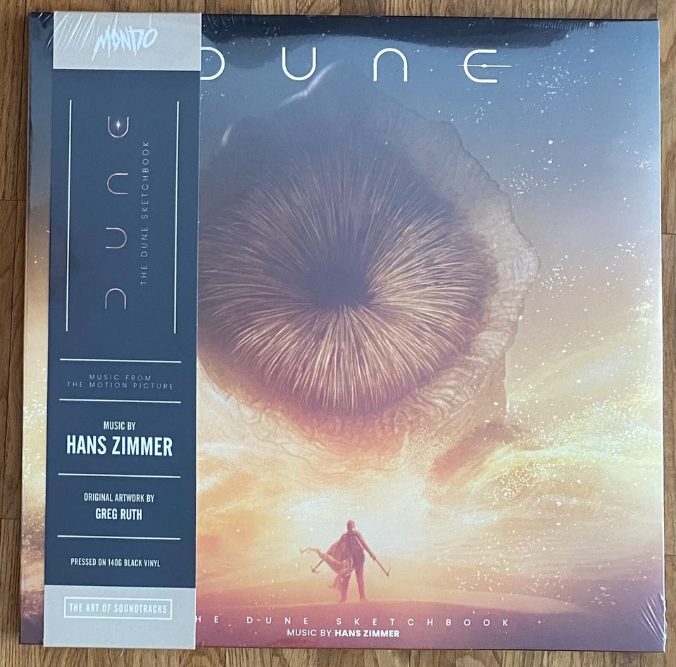 The Dune Sketchbook - Hans Zimmer - Mondo 3LP, First Press, factory sealed M/M ! - Bild 1 von 3