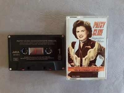 🎧 Cassette audio / K7 Audio Tape - Patsy Cline - Songwriters Tribute🎧 - Photo 1/4