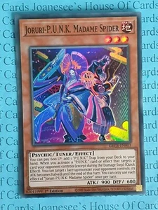 Joruri-P.U.N.K. Madame Spider GRCR-DE003 Super Rare Yu-Gi-Oh Karte 1. Auflage Neu - Bild 1 von 1