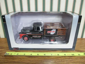 Farber Bag & Supply Co. 1957 Chevy Stakebed Pickup By SpecCast 1/25th Scale   - Picture 1 of 10