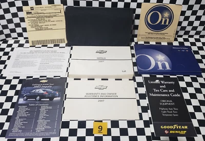 2007 Chevrolet Impala Owners Manual w/ All Books, On Star & Documentation - 9 pc - Image 1 of 4