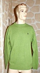 Pull vert avec laine neuf taille XXL marque Bande Originale étiqueté à 69€ (cm) - Imagen 1 de 4