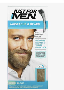 Mustache & Beard, Brush-In Color Gel, Blond M-10/15, 2 x 0.5 oz (14 g)