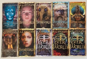 KA Applegate EverWorld Ever World 1-10 Lot 10 Paperbacks 1999 - 2000 1st Print - Imagen 1 de 22