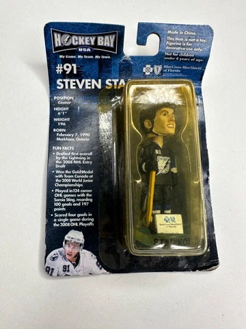 Steven Stamkos #91 Bobble Head Figure Mini 3" Hockey Bay Sealed package Cover