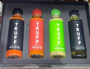 New Truff Hot Sauce Collection, 6 Ounce (Pack of 4) Gift Set, Flavor Truffle Oil - Picture 1 of 6