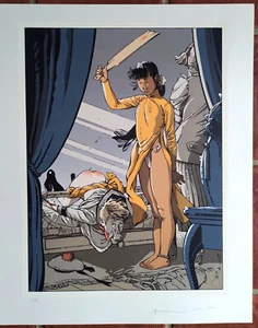 MICHETZ - Sérigraphie KOGARASHU : GEISHA SADOMASOCHISTE - limité à 50 ex. - Picture 1 of 1